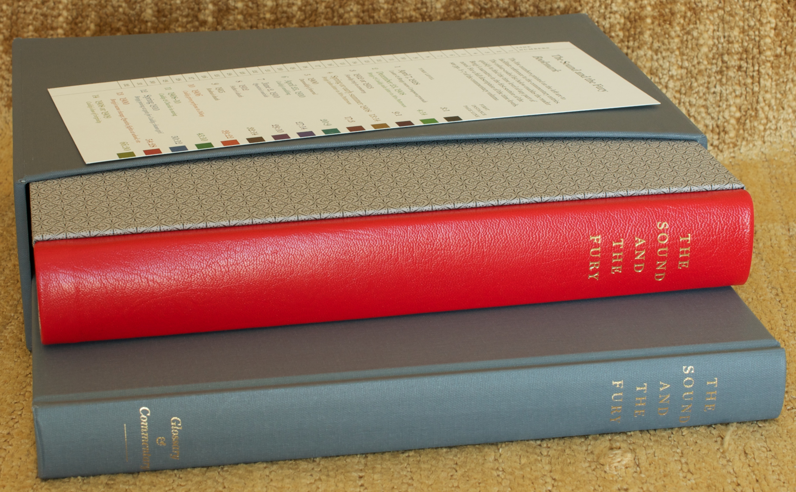 The Sound and the Fury by William Faulkner; Published by the Folio