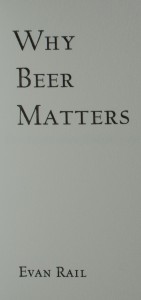 Why Beer Matters 7