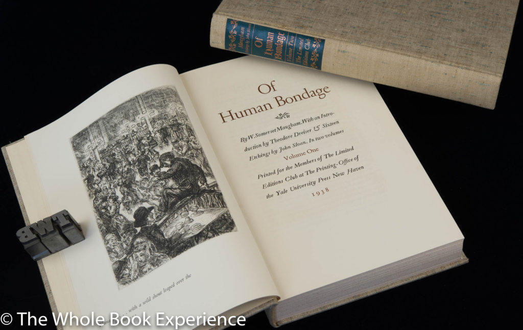 Of Human Bondage by W. Somerset Maugham; Published by The